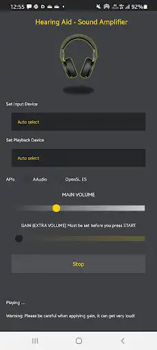 Play Hearing Aid: Sound Amplifier  and enjoy Hearing Aid: Sound Amplifier with UptoPlay