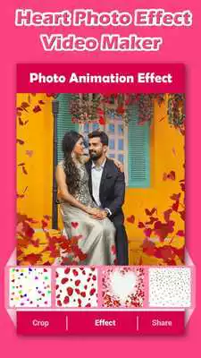 Play Heart Animation Effect Video Maker