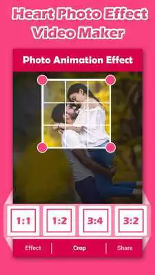 Play Heart Animation Effect Video Maker