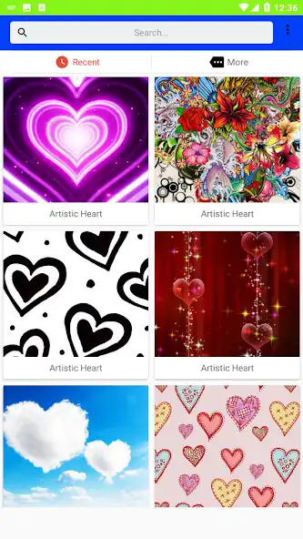 Play Heart Art Wallpaper as an online game Heart Art Wallpaper with UptoPlay