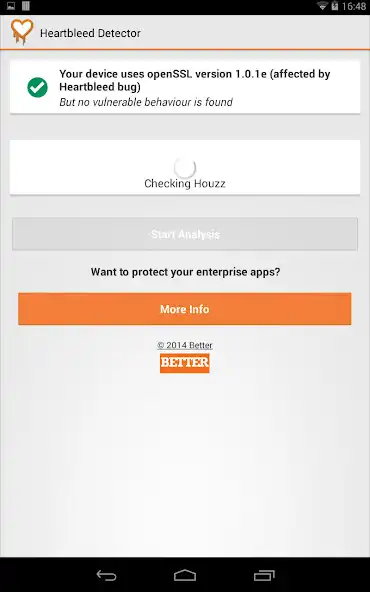Play Heartbleed Detector as an online game Heartbleed Detector with UptoPlay