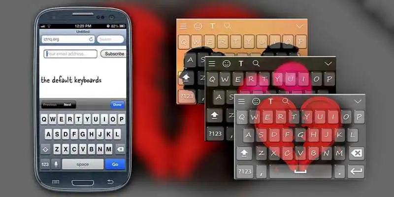 Play Heart Breakon Keyboard Theme
