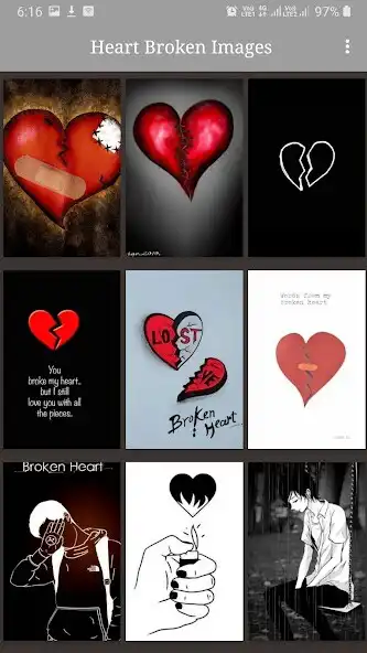 Play Heart Broken Images - Dp, Wall  and enjoy Heart Broken Images - Dp, Wall with UptoPlay