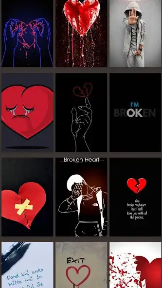 Play Heart Broken Images - Dp, Wall as an online game Heart Broken Images - Dp, Wall with UptoPlay