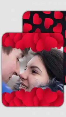 Play Heart collage Photo Frame