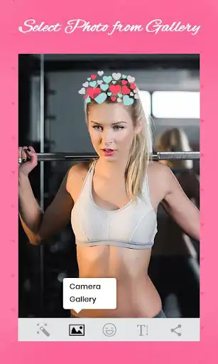 Play Heart Crown Photo Editor - Flower Crown as an online game Heart Crown Photo Editor - Flower Crown with UptoPlay