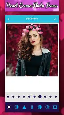 Play Heart Crown Photo Frames