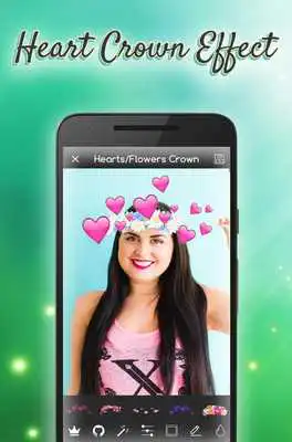 Play heart crown sticker