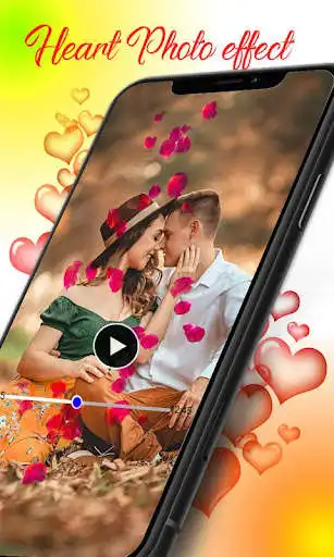 Play Heart Effect on Photo Video Status Maker as an online game Heart Effect on Photo Video Status Maker with UptoPlay