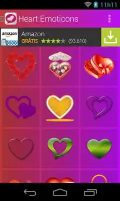 Play Heart Emoticons