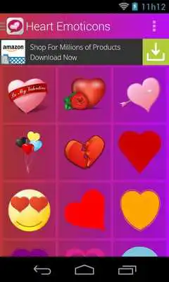 Play Heart Emoticons