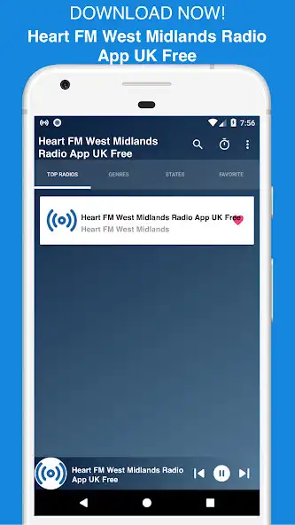 Play Heart FM West Midlands Radio App UK Free  and enjoy Heart FM West Midlands Radio App UK Free with UptoPlay