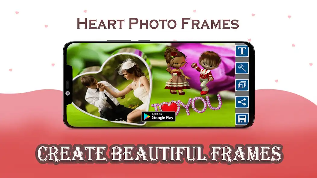 Play Heart Frames – Love Photos  and enjoy Heart Frames – Love Photos with UptoPlay