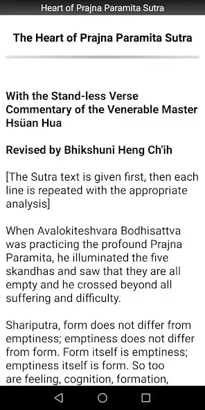 Play Heart of Prajna Paramita Sutra as an online game Heart of Prajna Paramita Sutra with UptoPlay