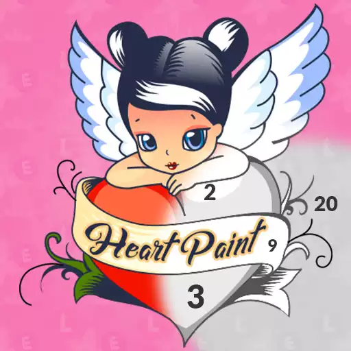 Play Heart Paint Color by Number APK