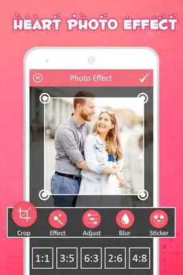 Play Heart Photo Animation Effect Video Maker 2018
