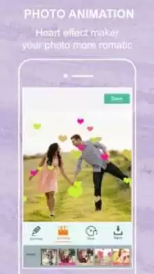 Play Heart Photo Effect Animation
