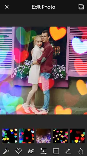 Play Heart Photo Effects Maker App as an online game Heart Photo Effects Maker App with UptoPlay
