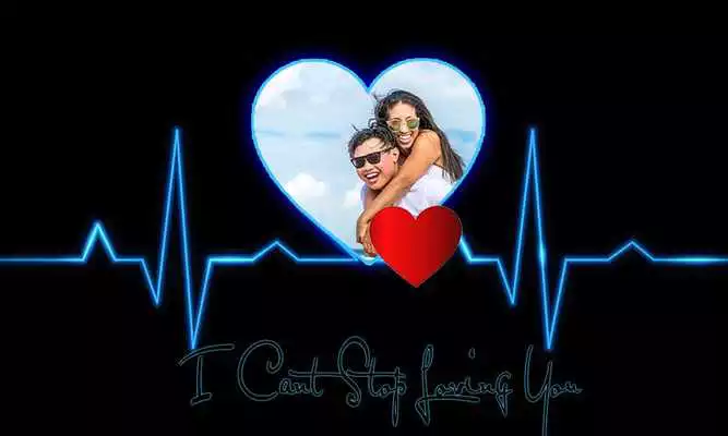 Play Heart Photo Frames