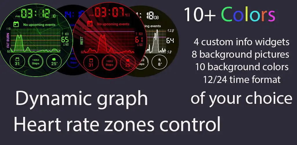 Play Heart Rate Demo watch face as an online game Heart Rate Demo watch face with UptoPlay