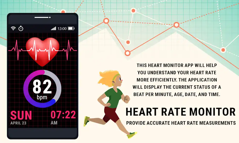 Play Heart Rate Monitor: Heart Rate  and enjoy Heart Rate Monitor: Heart Rate with UptoPlay