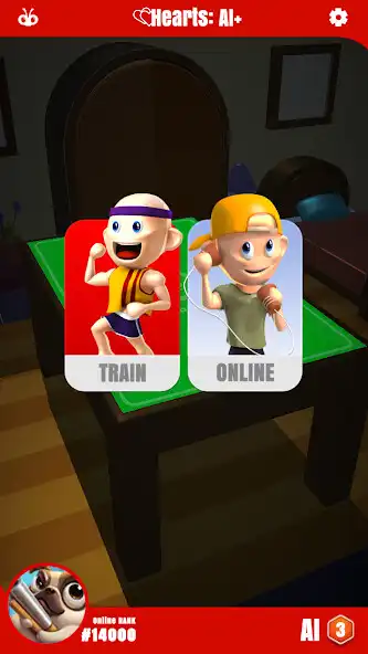 Play Hearts AI+  and enjoy Hearts AI+ with UptoPlay