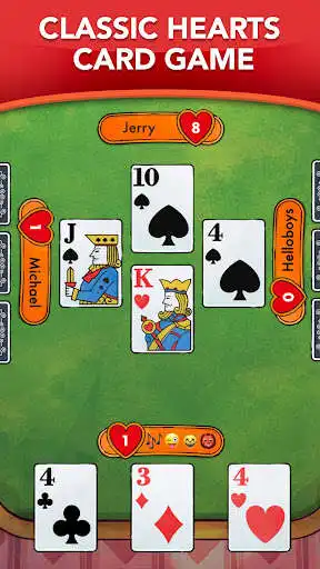 Play Hearts - Card Game Classic  and enjoy Hearts - Card Game Classic with UptoPlay