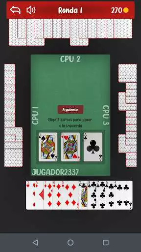 Play Hearts - card game as an online game Hearts - card game with UptoPlay