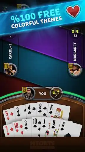 Play Hearts Classic as an online game Hearts Classic with UptoPlay