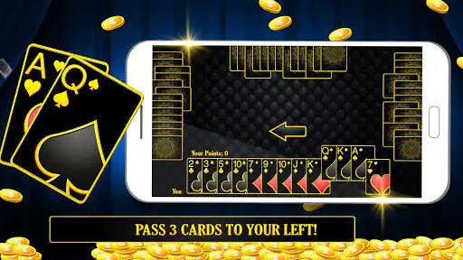 Play Hearts Deluxe Card Game  and enjoy Hearts Deluxe Card Game with UptoPlay