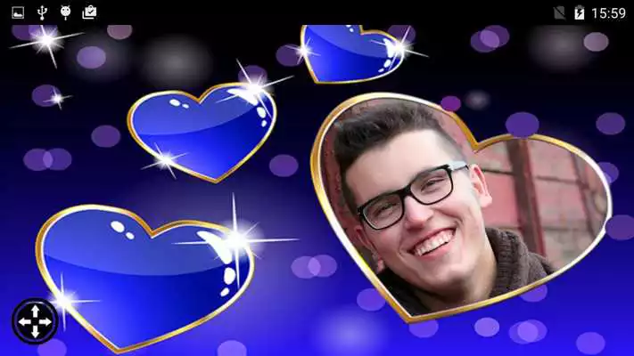 Play Heart Selfie Photo Frames