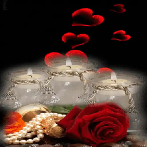 Free play online Hearts Falling Live Wallpaper APK