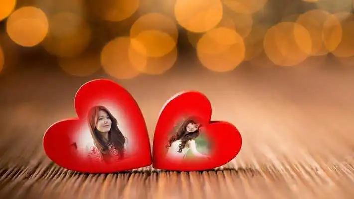 Play Heart Shape Photo Frame Editor