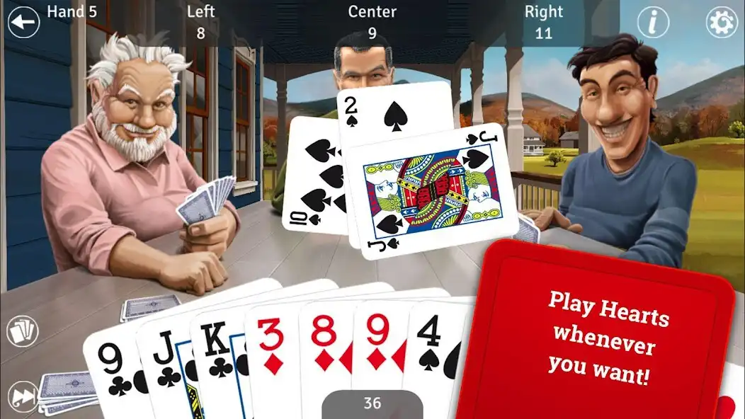 Play Hearts HD  and enjoy Hearts HD with UptoPlay