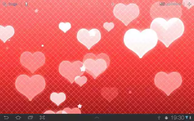 Play Hearts Live Wallpaper Free