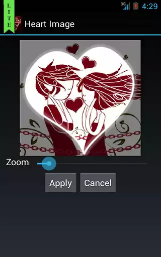 Play Hearts Live Wallpaper as an online game Hearts Live Wallpaper with UptoPlay