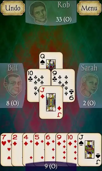 Play Hearts Pro as an online game Hearts Pro with UptoPlay