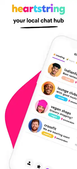 Play Heartstring: Local Chat Hub  and enjoy Heartstring: Local Chat Hub with UptoPlay
