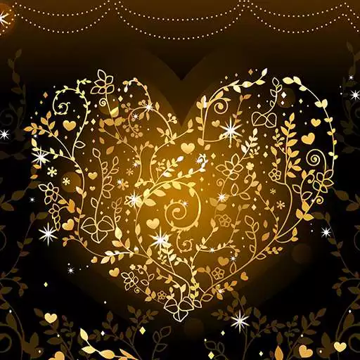 Run free android online Heart Theme-Golden Vines- APK Run free android online Heart Theme-Golden Vines- APK
