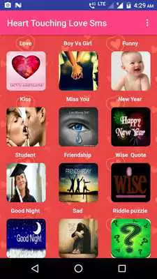 Play Heart Touching Love SMS 2019