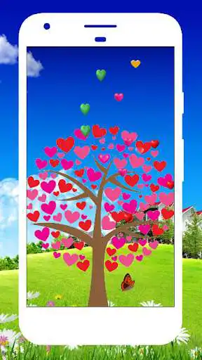 Play Heart Tree Live Wallpaper