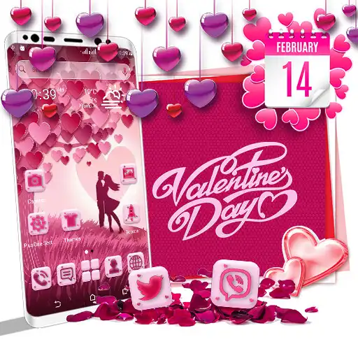 Play Heart Valentine Launcher Theme APK Play Heart Valentine Launcher Theme APK