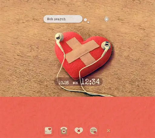 Play Heart wallpaper-Broken Heart-