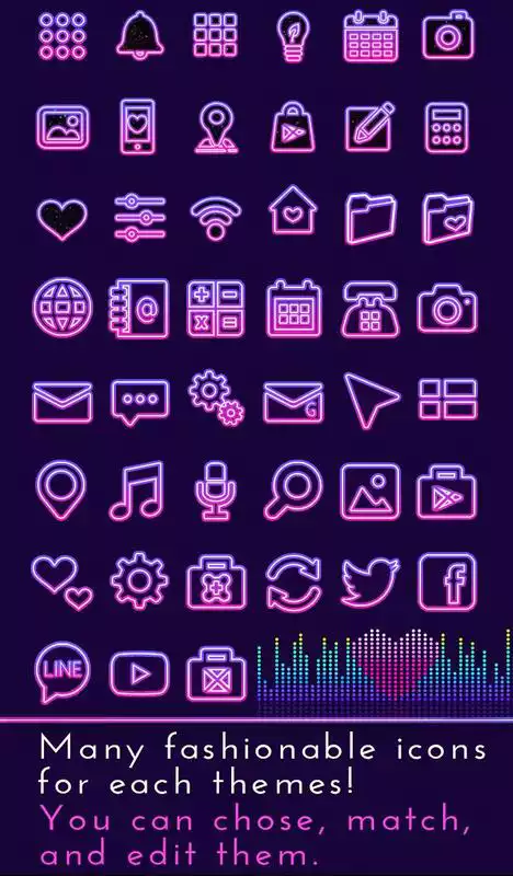 Play Heart wallpaper-Love Equalizer