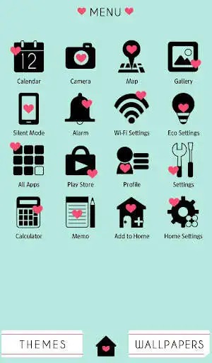 Play Heart Wallpaper Love Mix as an online game Heart Wallpaper Love Mix with UptoPlay