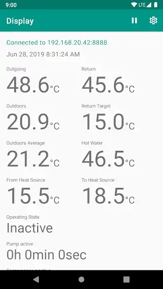 Play Heat Pump Display  and enjoy Heat Pump Display with UptoPlay