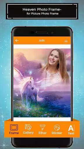 Play Heaven Photo Frames for Pictures - PhotoEditor as an online game Heaven Photo Frames for Pictures - PhotoEditor with UptoPlay