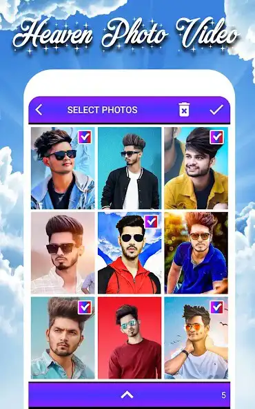 Play Heaven Photo Video Maker Songs as an online game Heaven Photo Video Maker Songs with UptoPlay
