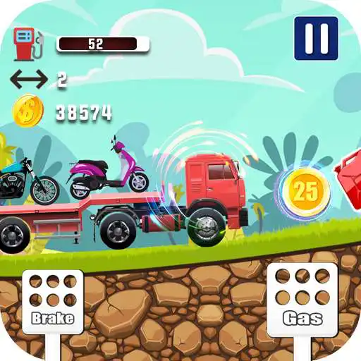 Play Heavy Bike Transport Truck Driver 2019 APK