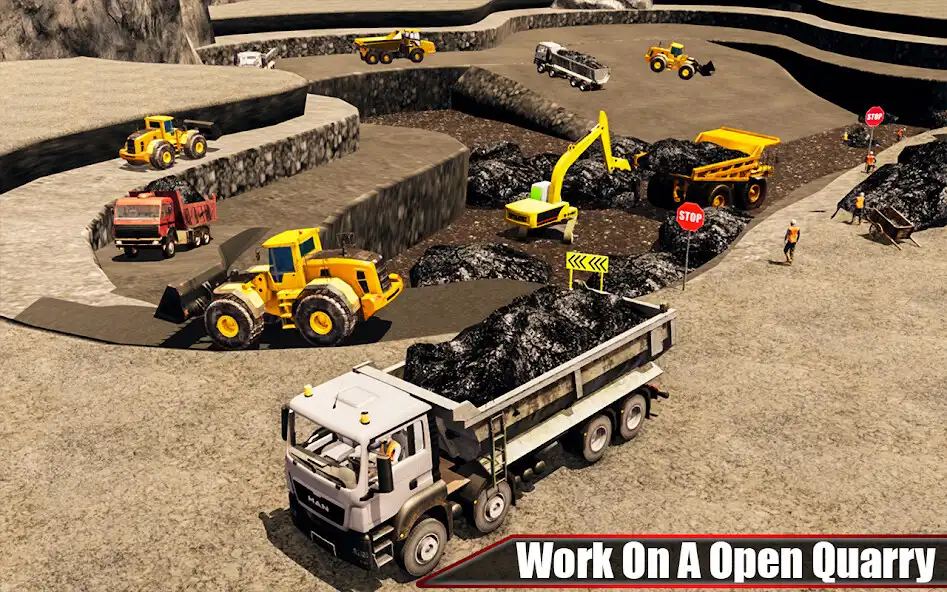 Play Heavy Coal Cargo Truck Transport Simulator  and enjoy Heavy Coal Cargo Truck Transport Simulator with UptoPlay